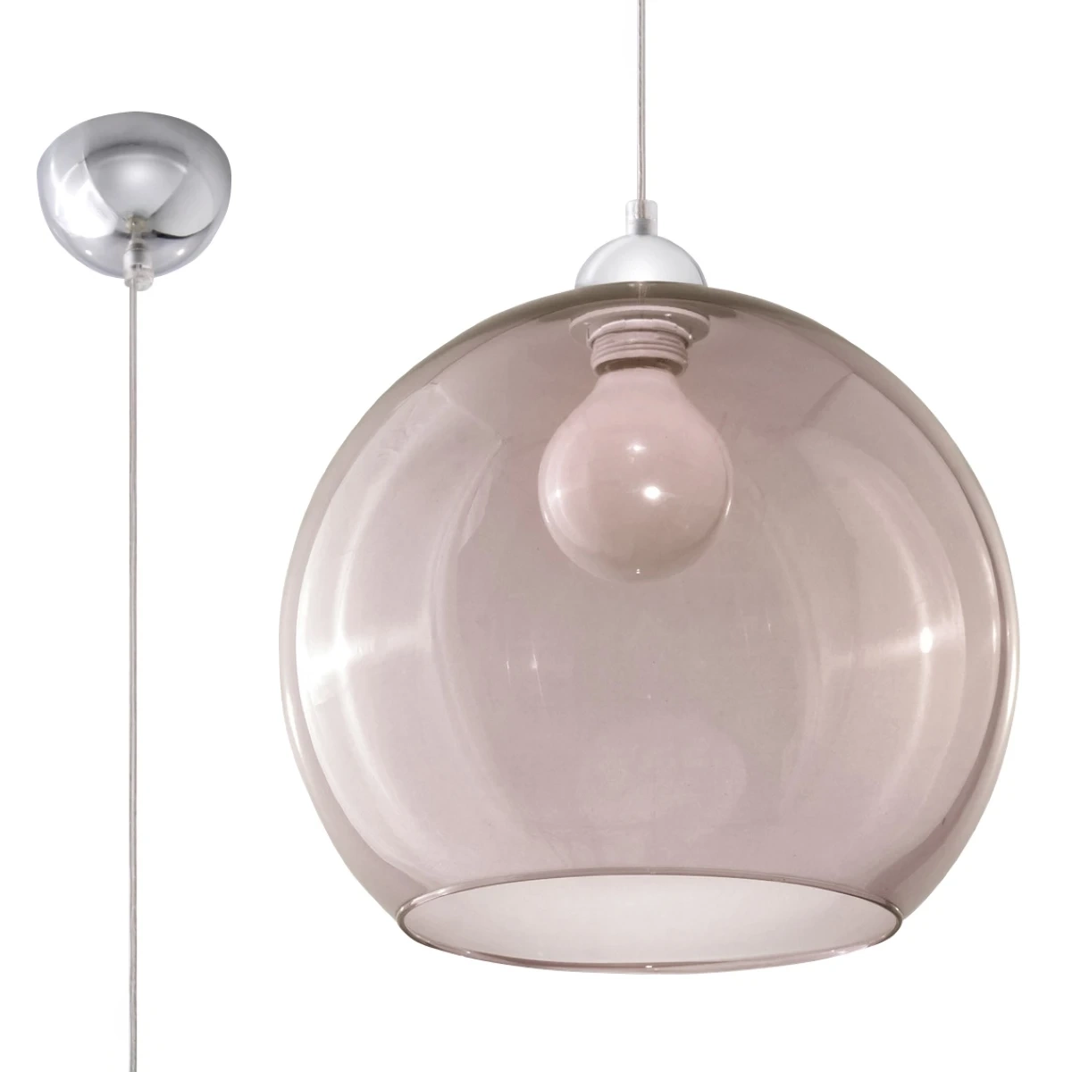 Rippvalgusti BALL 1xE27/15W/230V