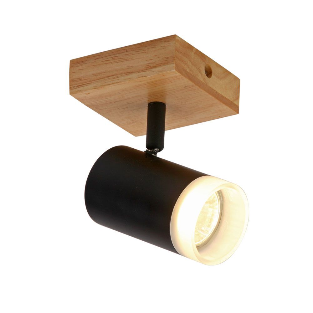 Ceiling spotlight SP728-1SQ BENITO ∙ black ∙ 1xGU10