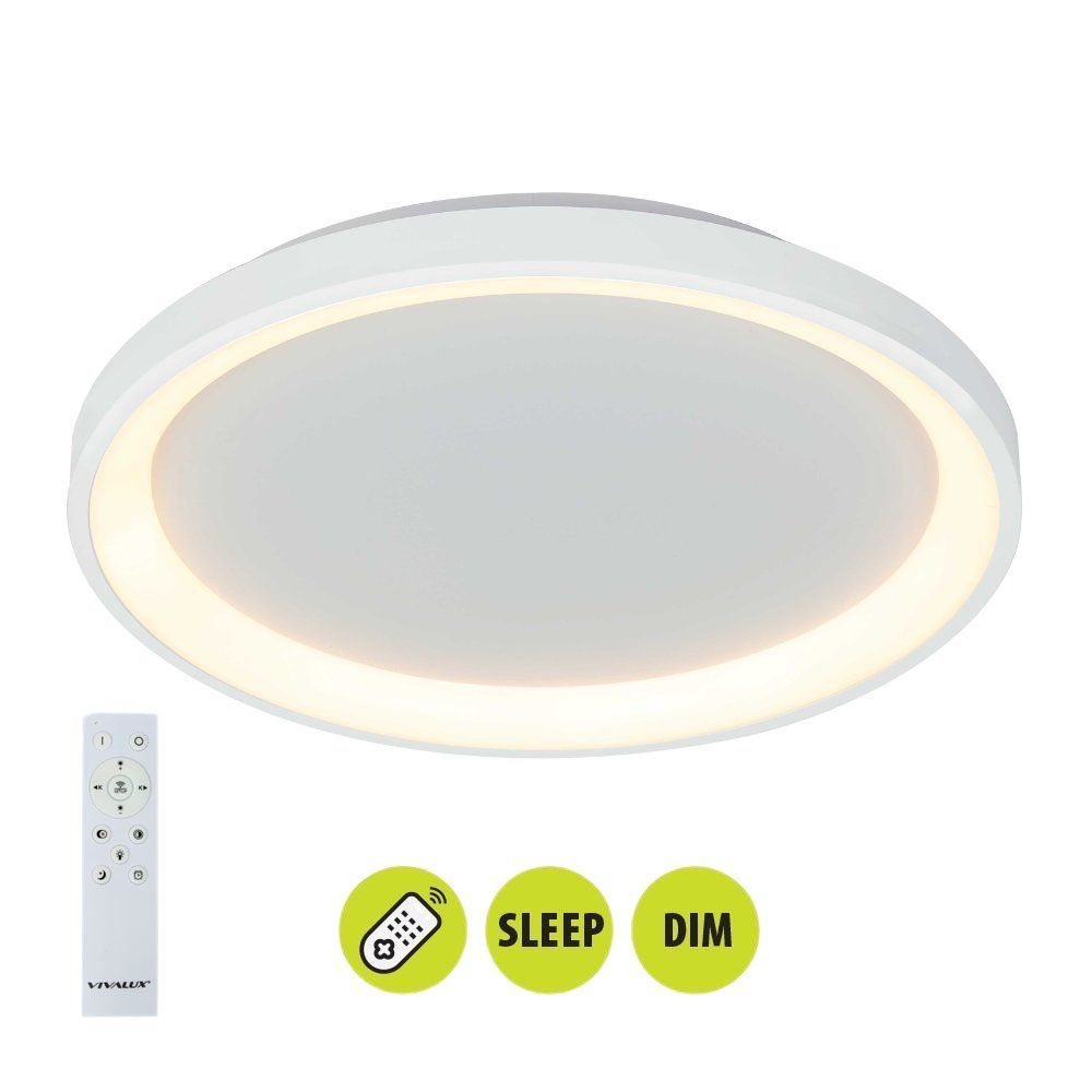 Multifunctional LED lighting fixture with remote control ALEXA-C LED ∙ 80W ∙ CCT ∙ 3000-6000K