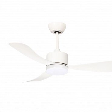 LED Fan Ceiling 18W, 3CCT, White, Remote Control