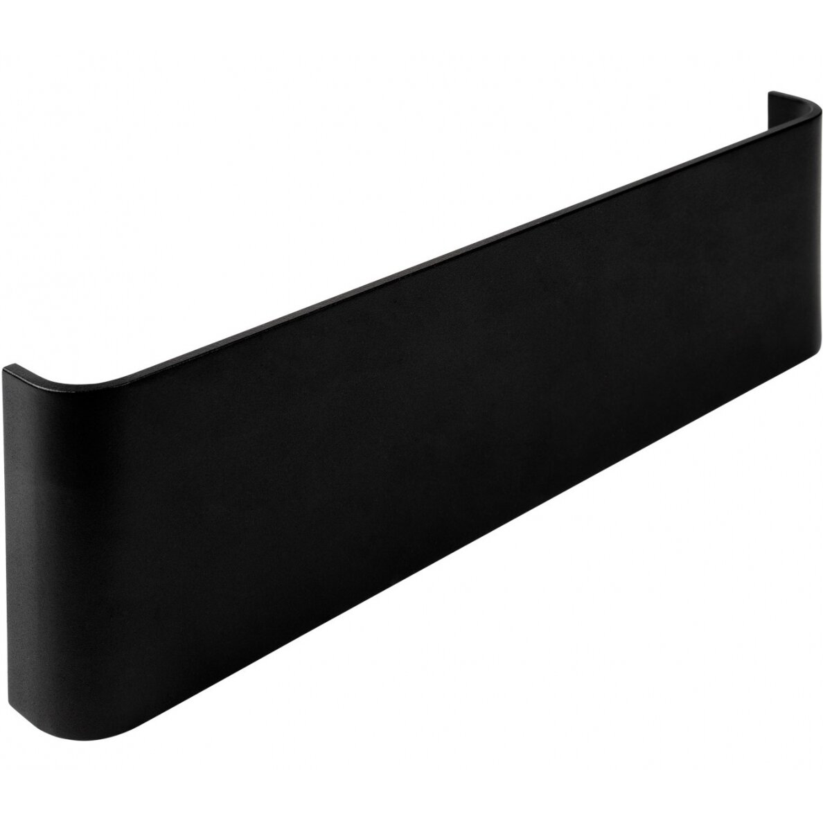 LED Wall Light, Black, 12W, 600Lm, Warm Light