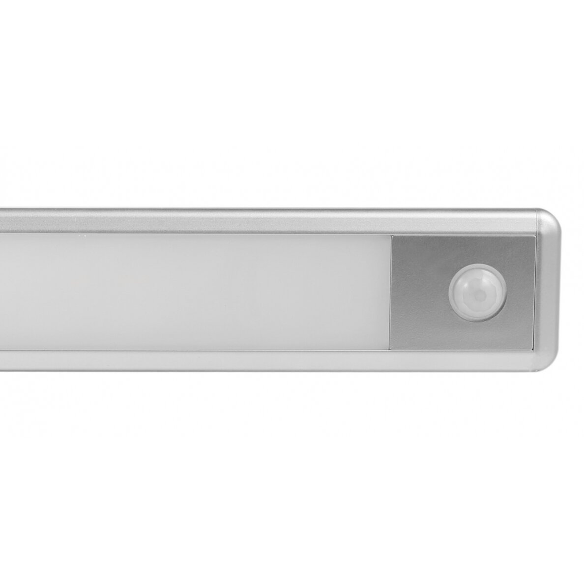 LED Cabinet Light, Slim Fit, White Body, PIR Sensor, 3.5W, Warm Light