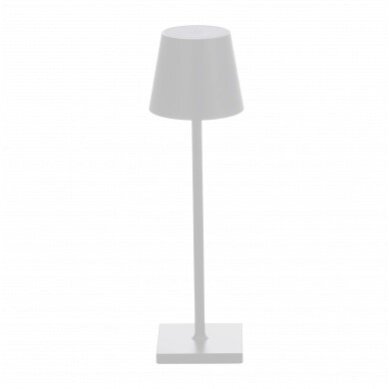 LED Table Lamp, 2.5W, Dimmable, White Body, Warm Light