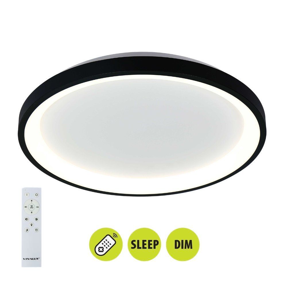 Multifunctional LED lighting fixture with remote control ALEXA-C LED ∙ 80W ∙ CCT ∙ 3000-6000K