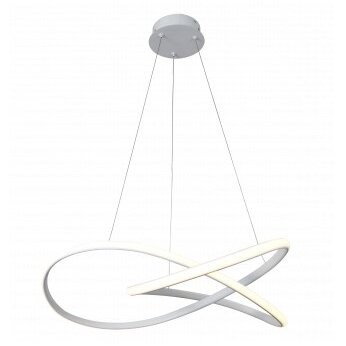 LED Pendant Lamp, 30W, White, Warm Light