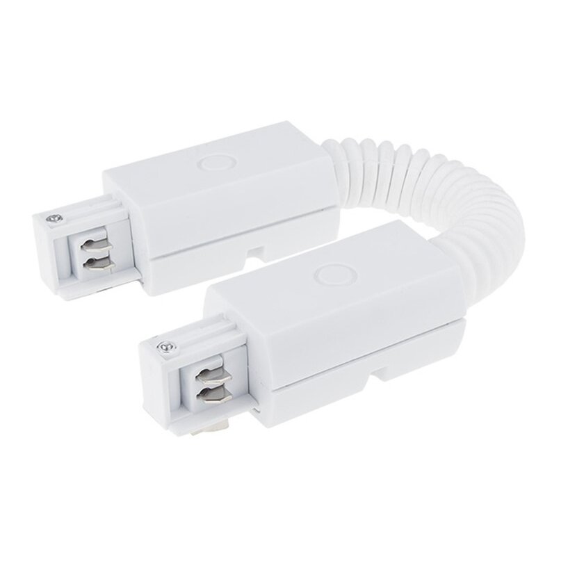 Flexible Connector For LED Track System, White