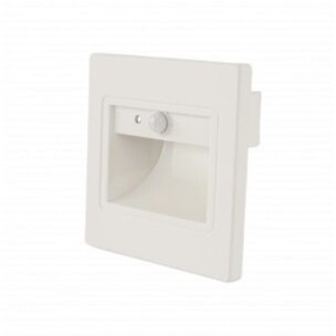 LED Step Light, Square, White, 1W, Sensor, Neutral Light