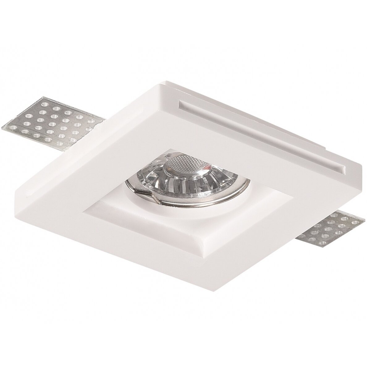 LED Ceiling Fitting, Square, Gypsum, Square