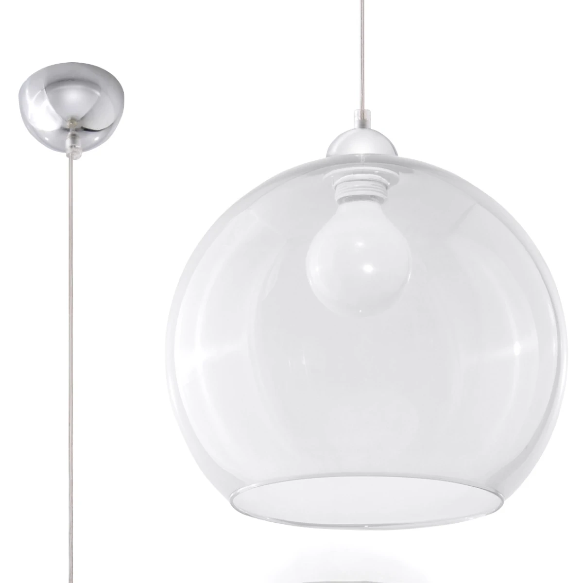 Rippvalgusti BALL 1xE27/15W/230V