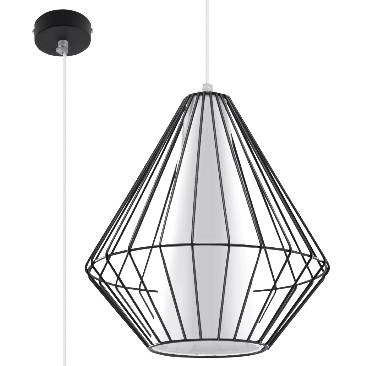 Rippvalgusti DEMI 1xE27/15W/230V