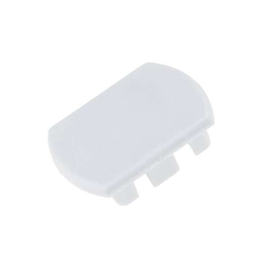 End Cap For LED Track System, White