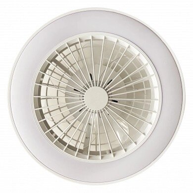 LED Fan Ceiling 36W, 3CCT, White, Remote Control