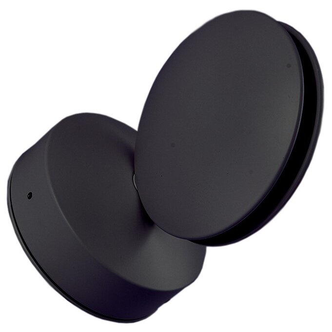 LED Wall Light, Black, 9W, Neutral Light