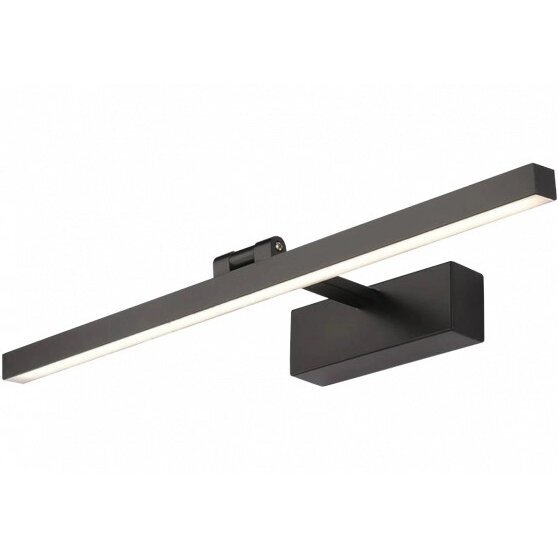 LED Wall Light, 14W, Black, Neutral Light
