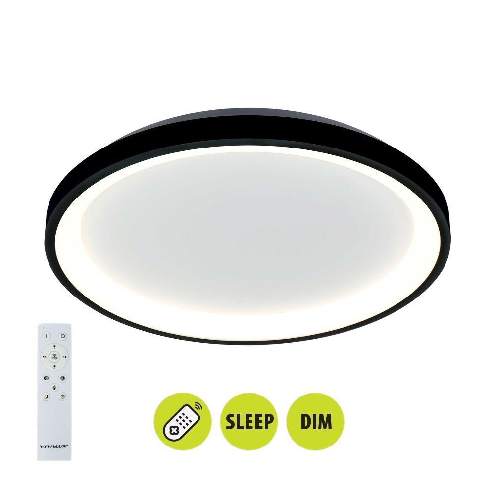 Multifunctional LED lighting fixture with remote control ALEXA-C LED ∙ 60W ∙ CCT ∙ 3000-6000K
