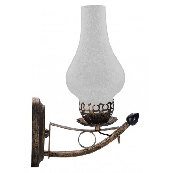 LED Flame Lamp, 5W, Bronze, Wall Mountable