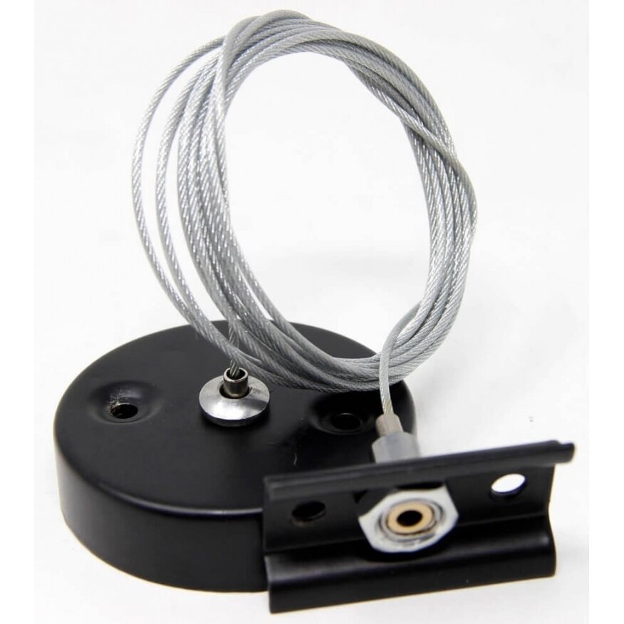 4-Wire Suspension For LED Track System, Black