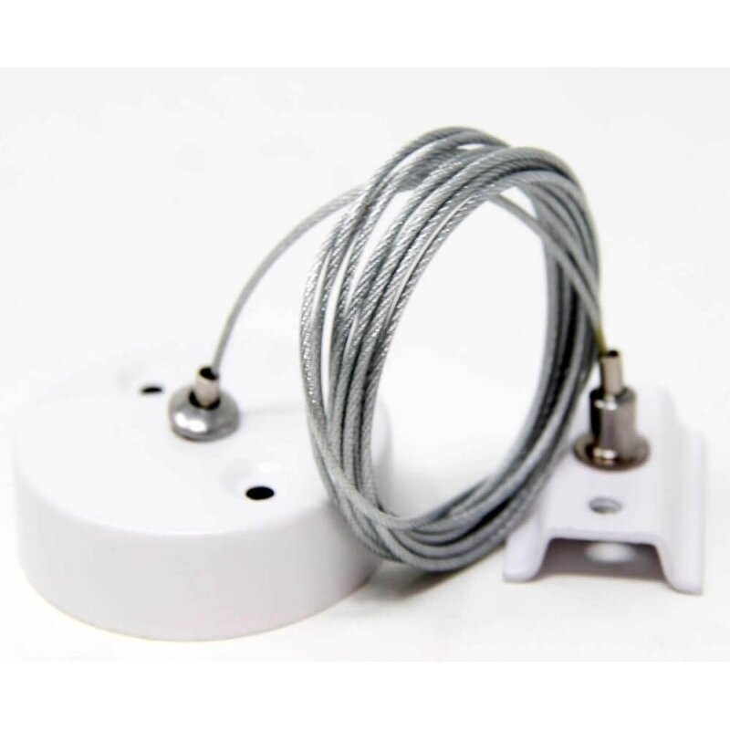 4-Wire Suspension For LED Track System, White