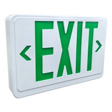 LED Surface Emergency Exit Light, 3W, White Light