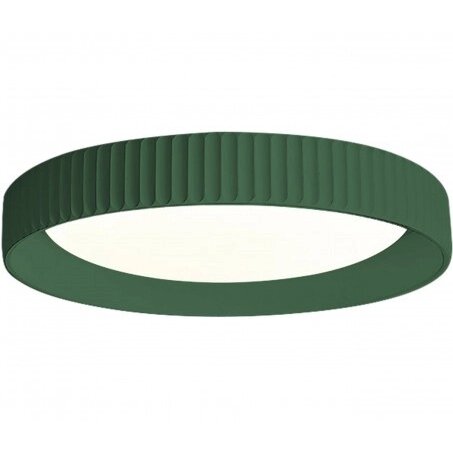 LED lubų šviestuvas, 60W, apvalus, tamsiai žalias, CCT šviesa