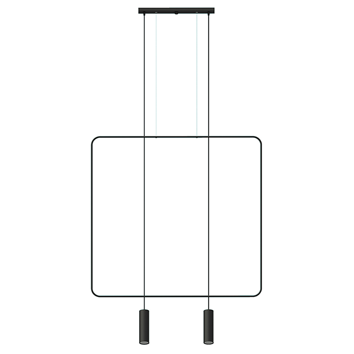 Rippvalgusti RANA 2 2xGU10/12W/230V