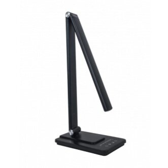 LED Desk Lamp, 8W, Rechargable, Black Body, CCT Light