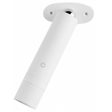 LED Table Lamp, 3W, Multifunctional, Wireless Charging, White Body, Neutral Light