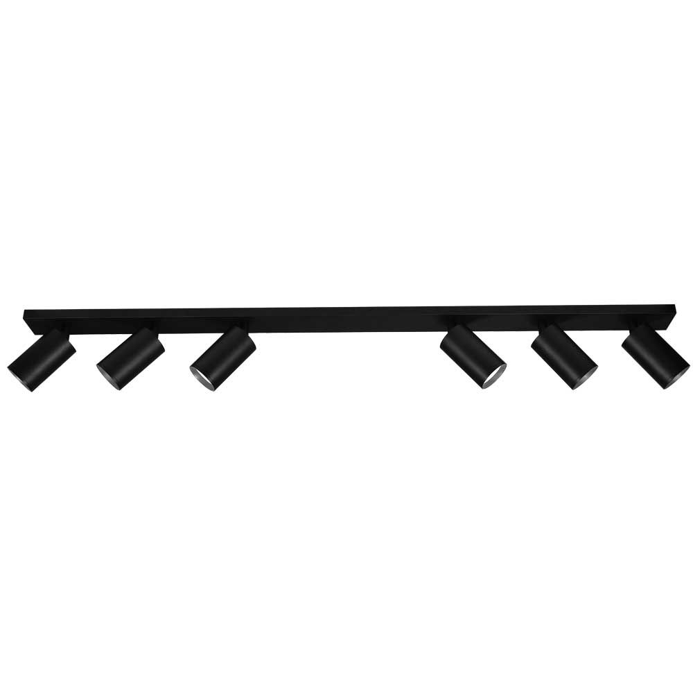 Linear ceiling spotlight SP716-6L BK LUX ∙ black ∙ 6xGU10